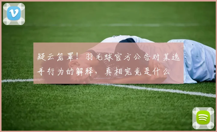 疑云笼罩！羽毛球官方公告对某选手行为的解释，真相究竟是什么